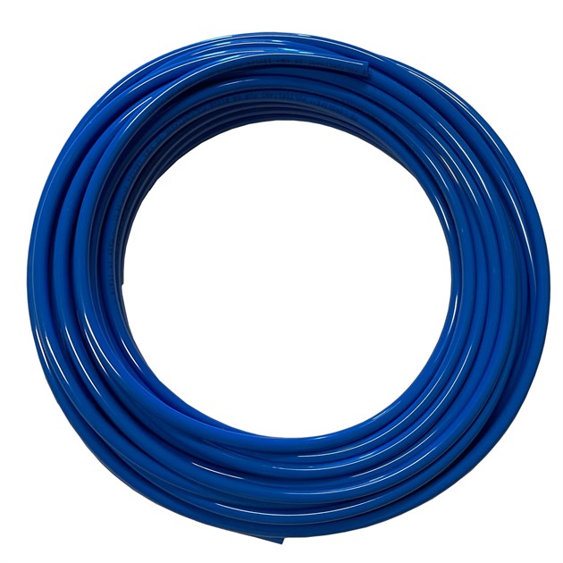 Polyuretanslang PU, 8/6, Blå 1m